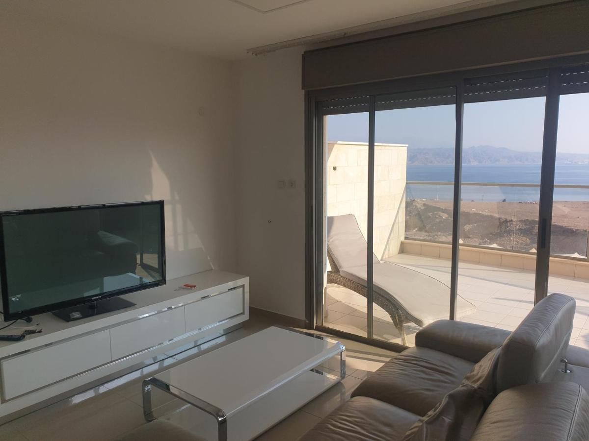 Luxury Exclusive Top Class Apartment On The Sea With Best Sea View And Jacuzzi רק למשפחות !!!! Eilat Exteriör bild