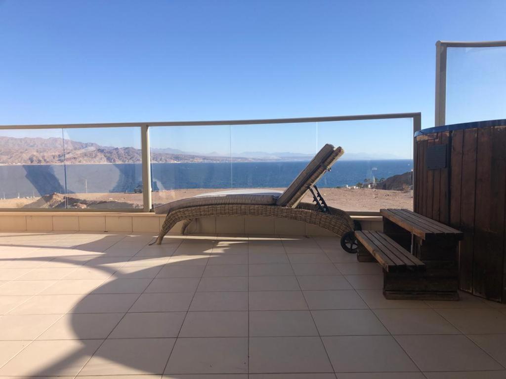 Luxury Exclusive Top Class Apartment On The Sea With Best Sea View And Jacuzzi רק למשפחות !!!! Eilat Exteriör bild